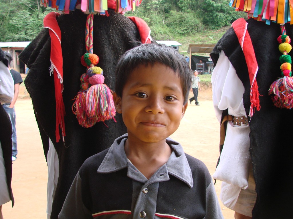 This young Tzotzil boy wants to grow up to be a teacher in an autonomous Zapatista school just like his dad.